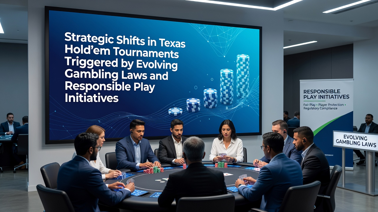 Strategic Shifts in Texas Hold'em Tournaments Triggered by Evolving Gambling Laws and Responsible Play Initiatives